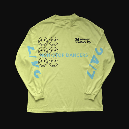 Bright Yellow Long-Sleeved Tour Tee